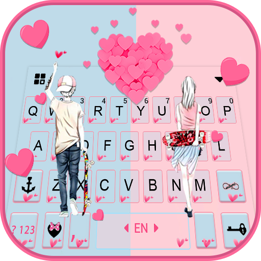 Tema Keyboard Romantic Lover