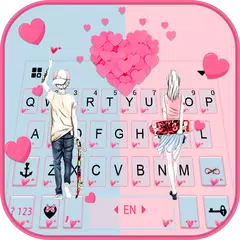 Romantic Lover 主題鍵盤 APK 下載