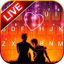 ثيم لوحة المفاتيح Romantic Lov APK