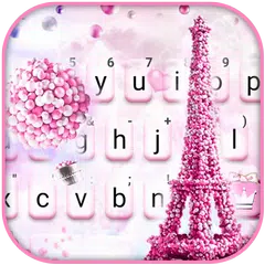 Romantic Paris Tower Theme Icon