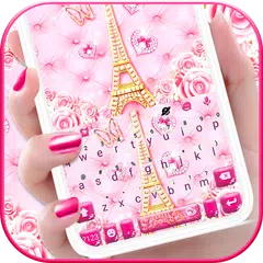 Romantic Paris Love Tastatur-T