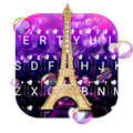 Romantic Paris Night Keyboard Theme