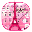 Romantic Pink Paris Tema de te