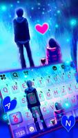 Fundo do Teclado Romantic Sky  imagem de tela 1