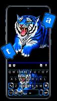 Fundo do Teclado Roaring Neon  Cartaz