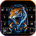 ثيم لوحة المفاتيح Roaring Tiger Art أيقونة
