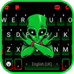 Fundo do Teclado Rocker Alien