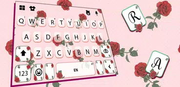 Girly Rose のテーマキーボード