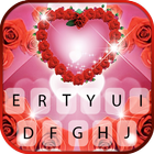 Фон клавиатуры Rosy Hearts иконка
