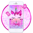 ثيم لوحة المفاتيح Rosy Unicorn APK
