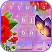 Rose Butterfly Theme آئیکن