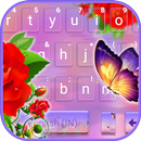 Theme Rose Butterfly APK