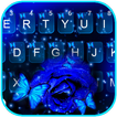 Teclado Rose Blue Butterfly