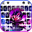 Rose Galaxy Tastatur-Thema