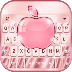 Rose Gold Phone8 Tastatur- OS1 APK Herunterladen