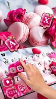 Hình nền bàn phím Rose Pink Macaroon ảnh chụp màn hình 1
