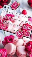 Hình nền bàn phím Rose Pink Macaroon ảnh chụp màn hình 2