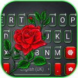 Rose Red Ink Zeichen