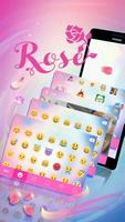 Tema Keyboard Rose imagem de tela 1