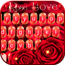 Thème de clavier Rose Love APK