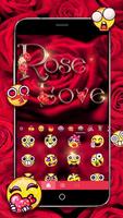 Tema Keyboard Rose Love imagem de tela 3