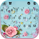 Teclado Roses Flower