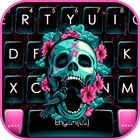 ikon Tema Keyboard Roses Floral Sku