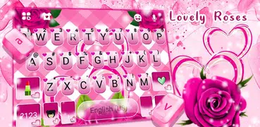 Roses Hearts Teclado