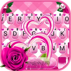 Teclado Roses Hearts