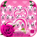 الكيبورد Roses Hearts APK