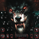 Fierce Scary Wolf Keyboard Theme APK