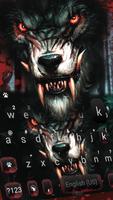 Thème de clavier Scary Wolf Affiche