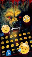 Tema Keyboard Scary Bloody Wol imagem de tela 2