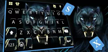 Scary Black Panther Keyboard T