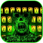 Tema Keyboard Scary Creepy Monster ícone