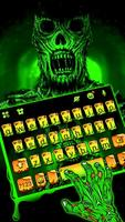 Tema Keyboard Scary Creepy Monster imagem de tela 1