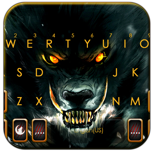 Scary Evil Wolf のテーマキーボード