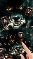 Bàn phím Scary Evil Wolf ảnh chụp màn hình 1