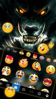Bàn phím Scary Evil Wolf ảnh chụp màn hình 2