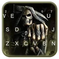 Scary Grim Reaper Tastiera