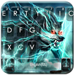 Scary Lightning Wolf Keyboard 
