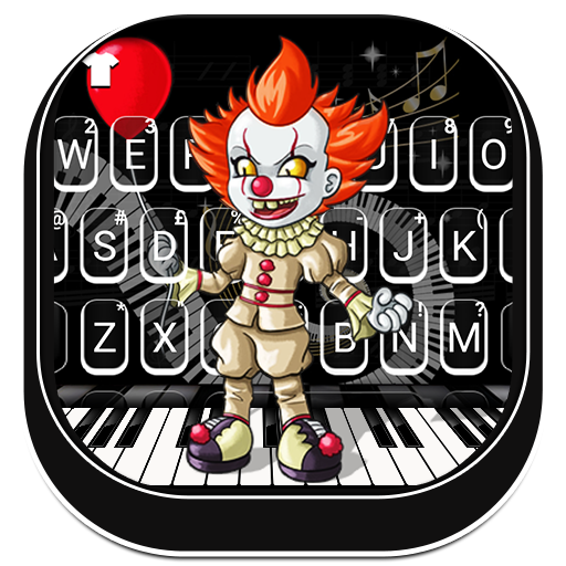 Scary Piano Clown Fondo de tec