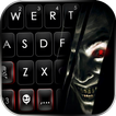 Scary Smile Face Keyboard Background