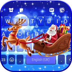 クールな Santa Christmas のテーマキーボード アプリダウンロード