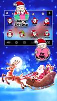 クールな Santa Christmas のテーマキーボード スクリーンショット 3