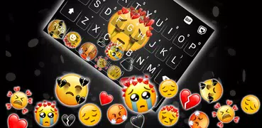 Sad Emojis Gravity Teclado