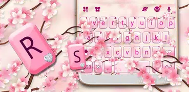 Tema Keyboard Sakura Blossom 2