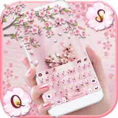 Sakura Floral Teclado