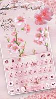 Sakura Floral Affiche