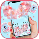 خلفية الكيبورد Sakura Flower APK